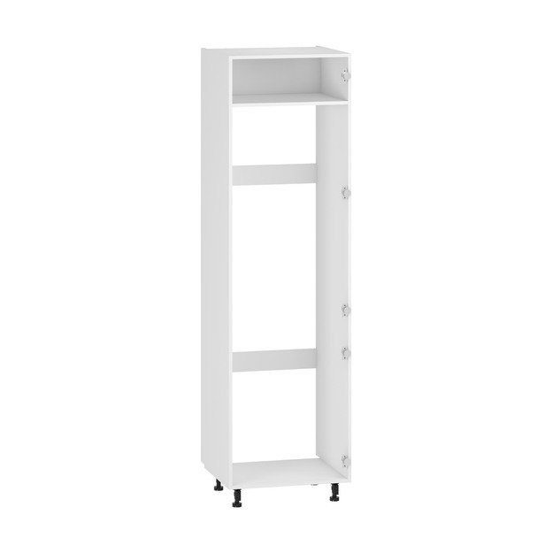 VENTO DL-60/214 carcass, high lower cabinet for a built-in refrigerator white