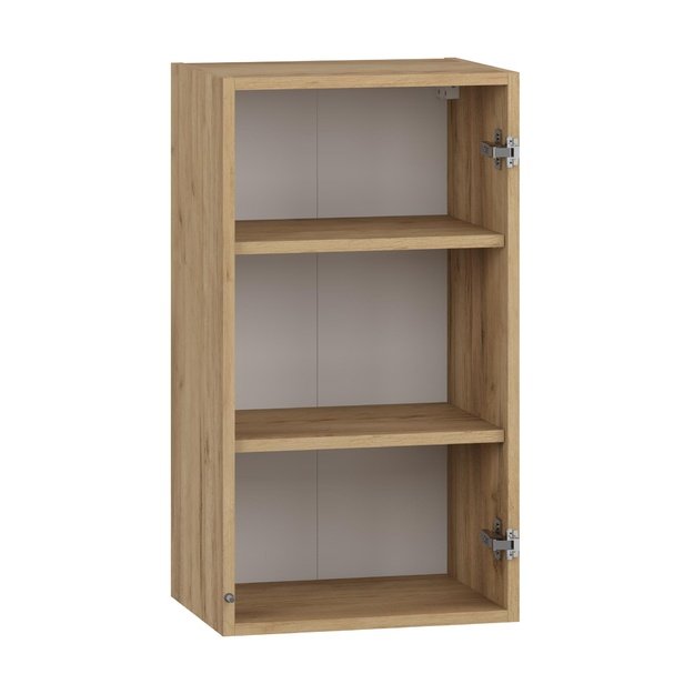 VENTO GV-40/72 carcass, upper cabinet with glass craft oak