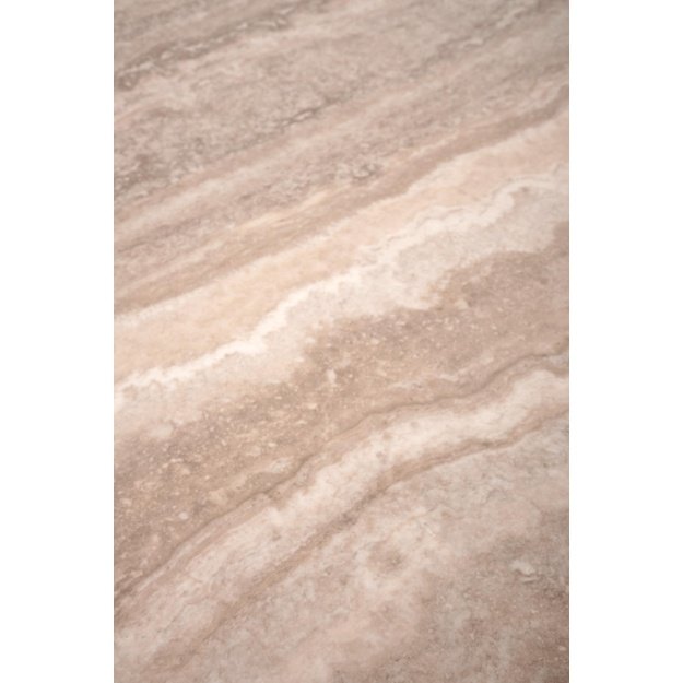 ABBOT round table, light travertine