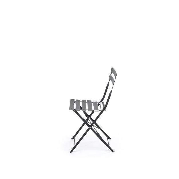 LIVORNO garden set (table+2 chairs), black