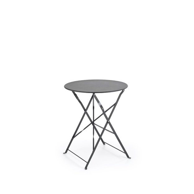 LIVORNO garden set (table+2 chairs), black