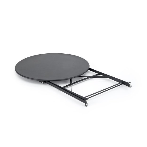 LIVORNO garden set (table+2 chairs), black