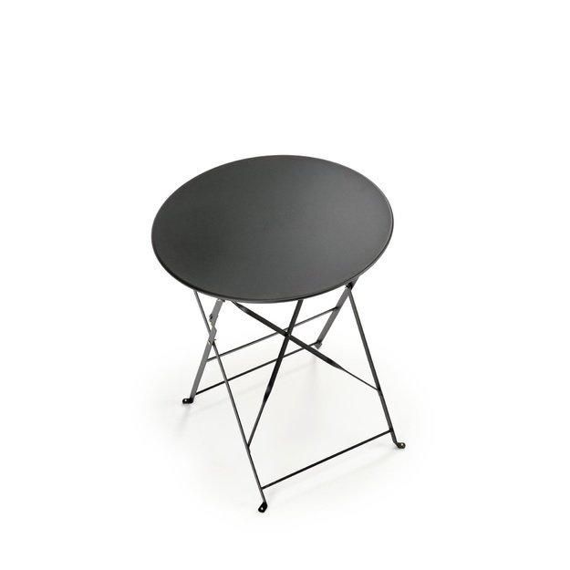 LIVORNO garden set (table+2 chairs), black