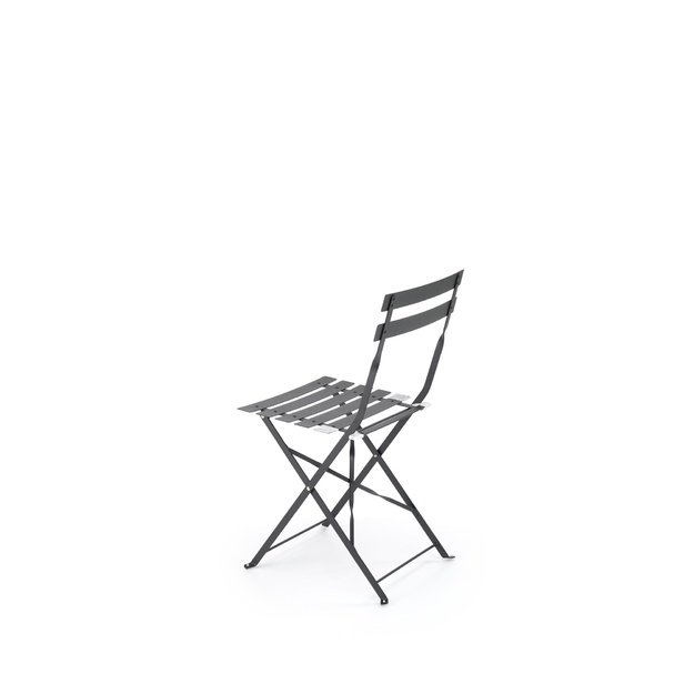 LIVORNO garden set (table+2 chairs), black