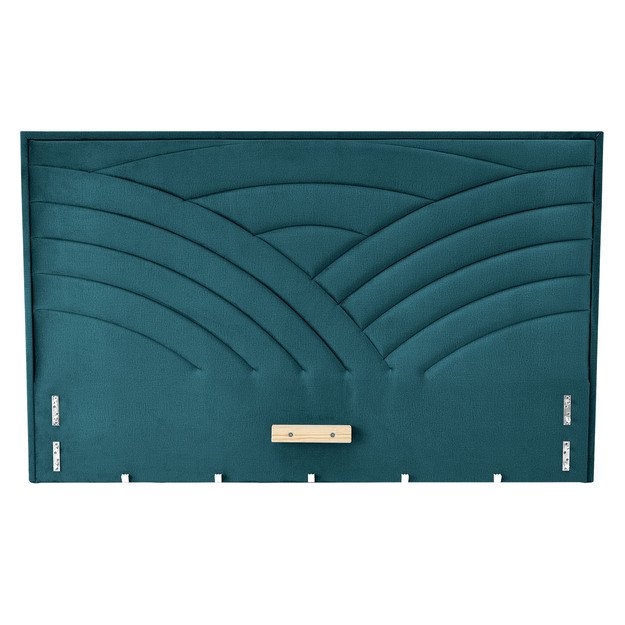 MODULO W3 headboard - dark green Monolith 37