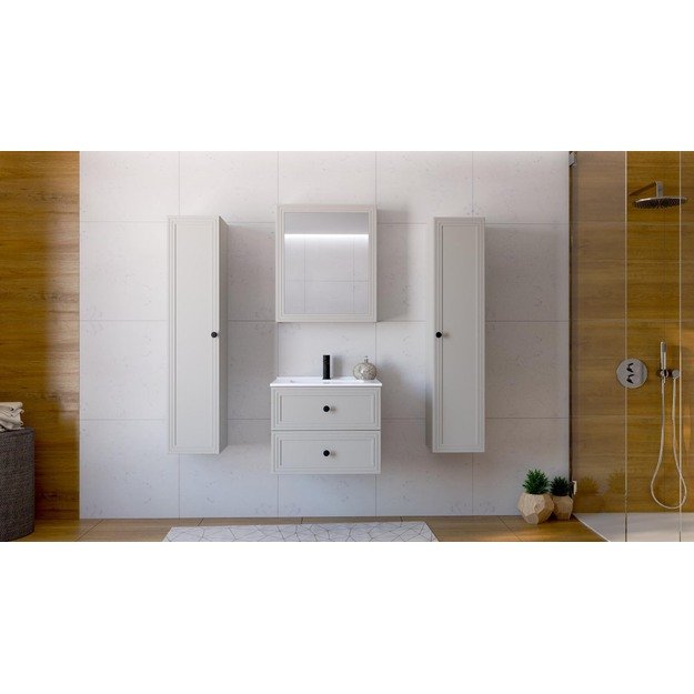 mirror cabinet, TORETO SLU-60, cashmere 3