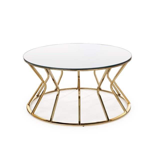 AFINA, coffee table, mirror / gold 8
