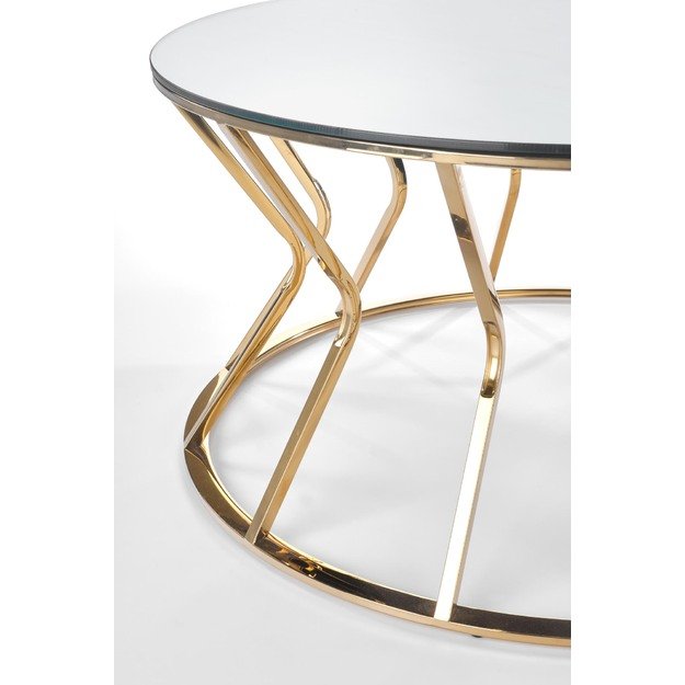 AFINA, coffee table, mirror / gold 3