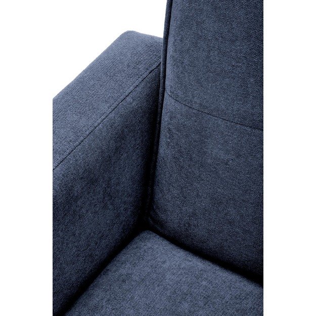 CORNELIUS folding sofa with ottoman, color: blue 12