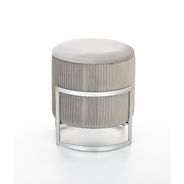 CRICKET pouffe color: light grey 9