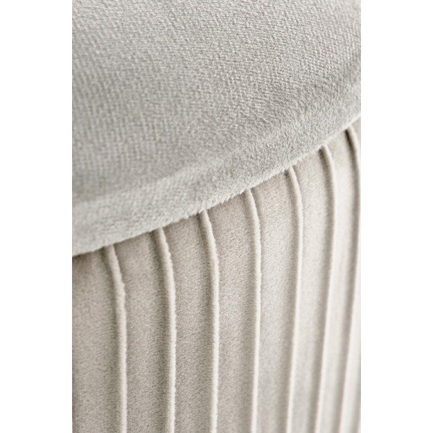 CRICKET pouffe color: light grey 12