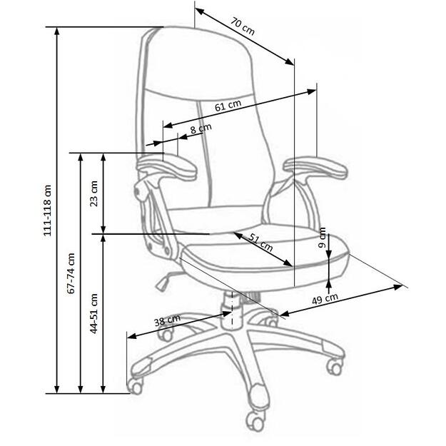 EDISON chair color: black 1