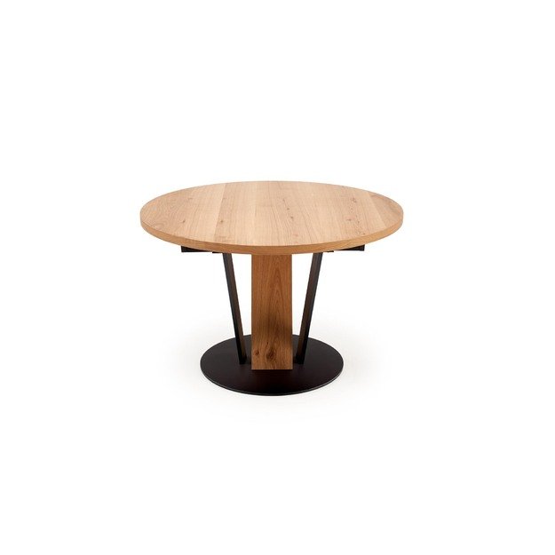 FANIS round extension table, natural / black 5