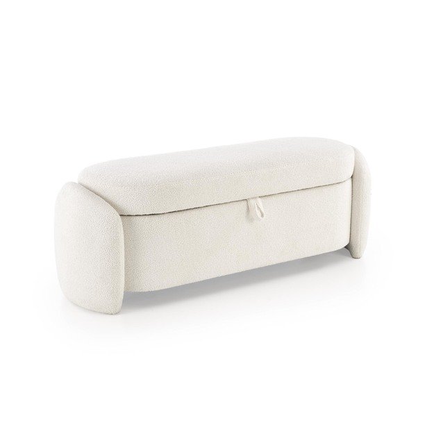 FICARIA bench with storage function, creamy 10