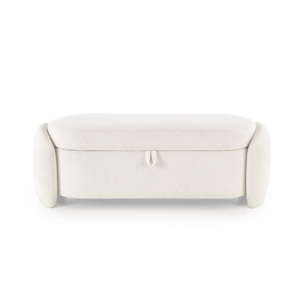 FICARIA bench with storage function, creamy 8