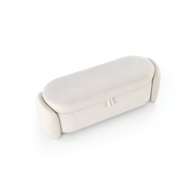 FICARIA bench with storage function, creamy 1