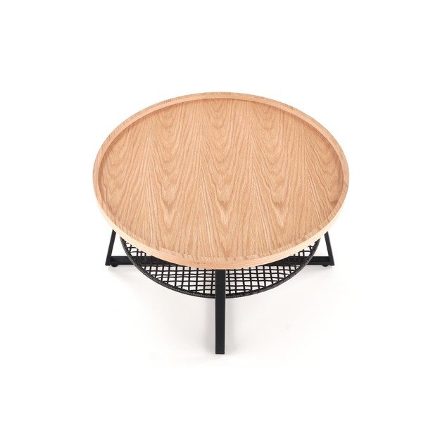 FLORENCE c. table natural oak / black 1