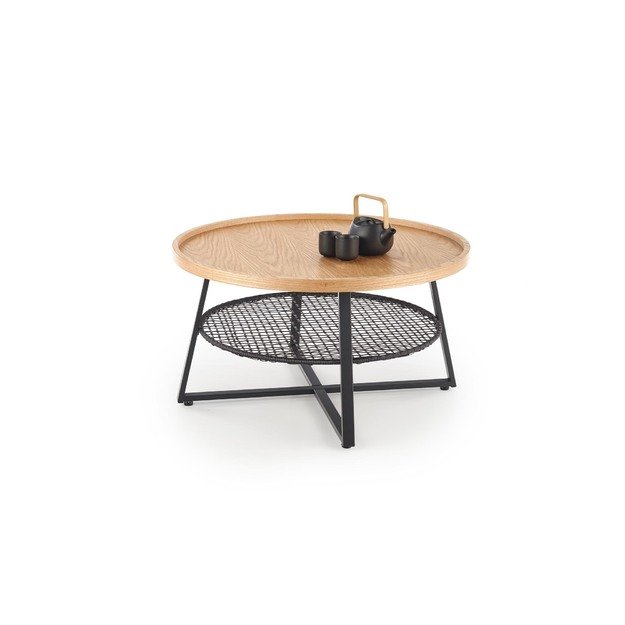 FLORENCE c. table natural oak / black