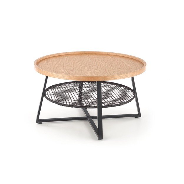 FLORENCE c. table natural oak / black 4