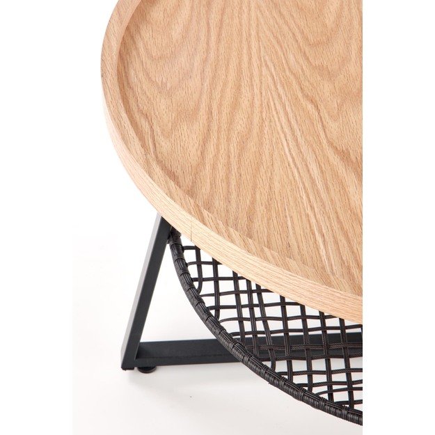 FLORENCE c. table natural oak / black 23
