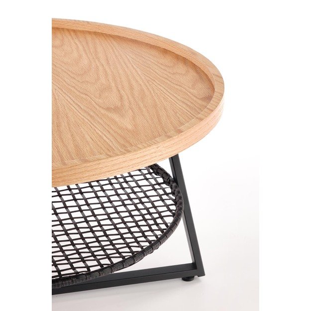 FLORENCE c. table natural oak / black 13