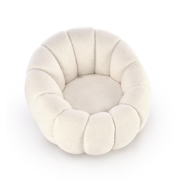GASPAR leisure chair, cream 19