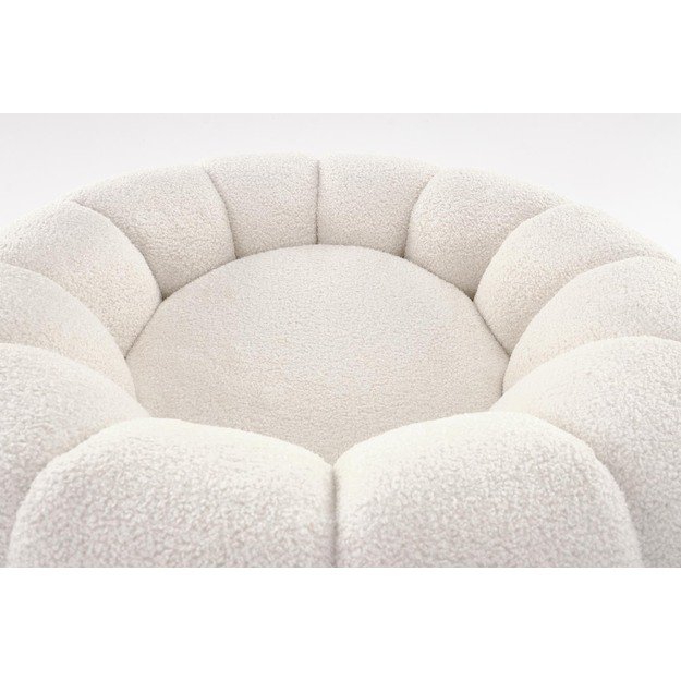 GASPAR leisure chair, cream 6