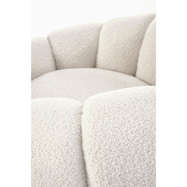 GASPAR leisure chair, cream 5