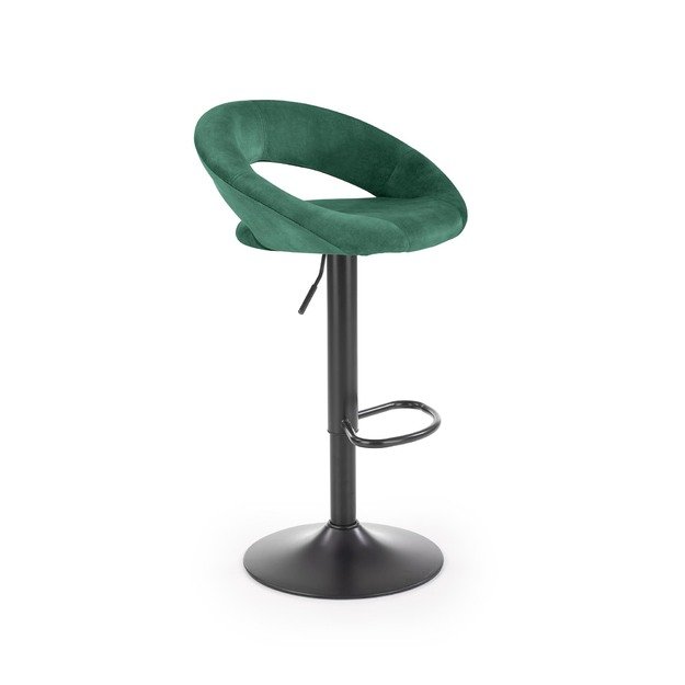 H102 bar stool dark green