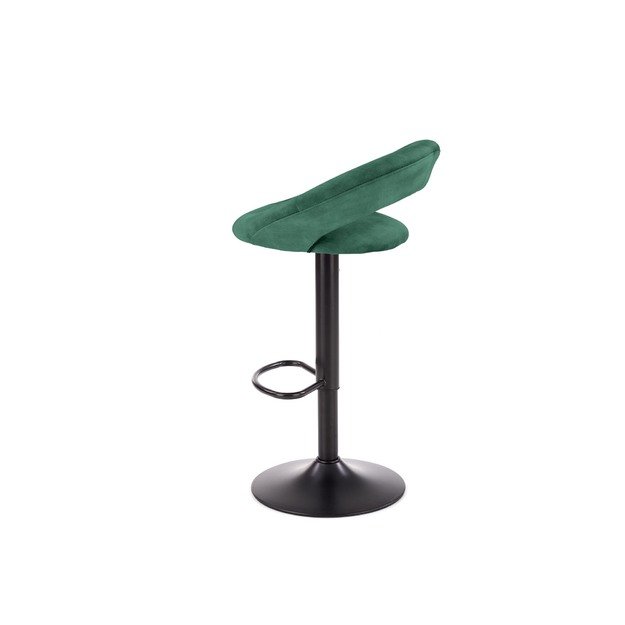 H102 bar stool dark green 1