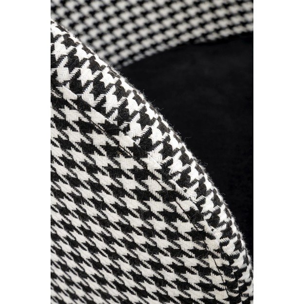 H113 bar stool, black / white 13