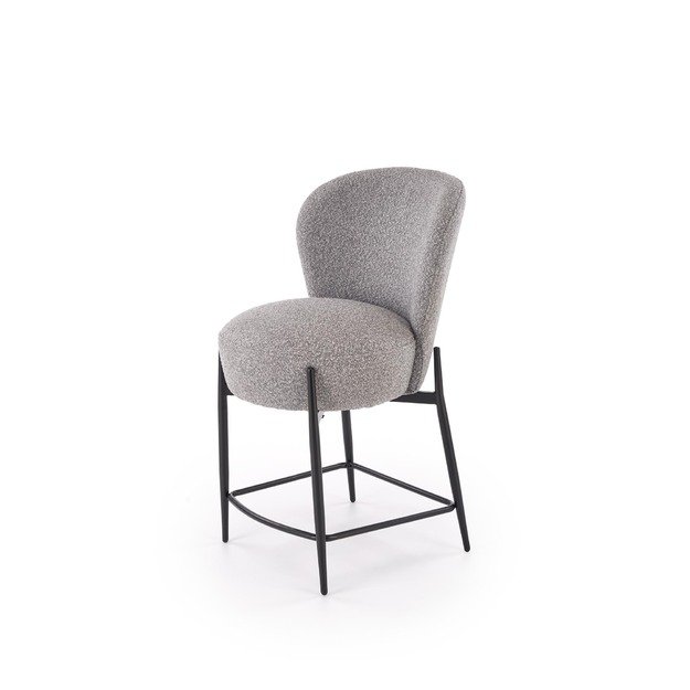H126 bar stool,  grey 4
