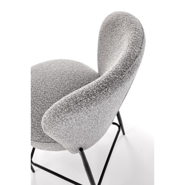 H126 bar stool,  grey 8