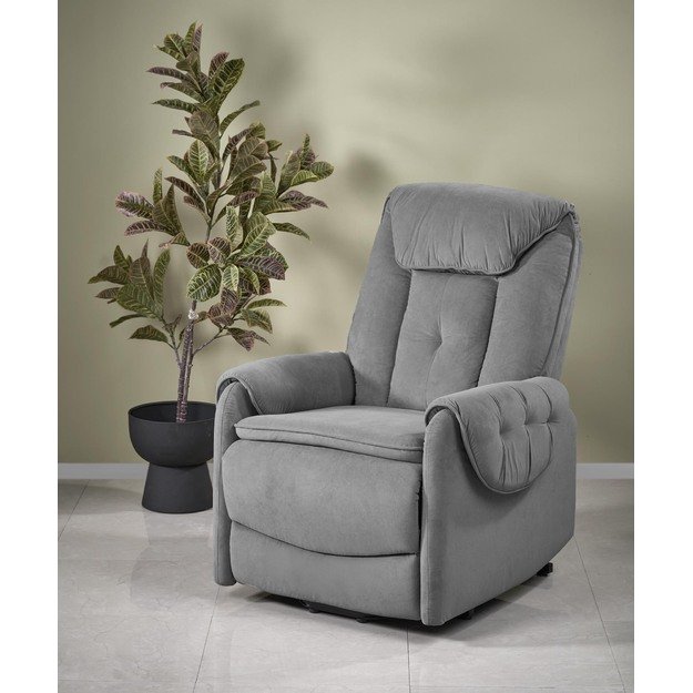 HORTON leisure chair, grey