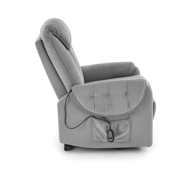HORTON leisure chair, grey 7