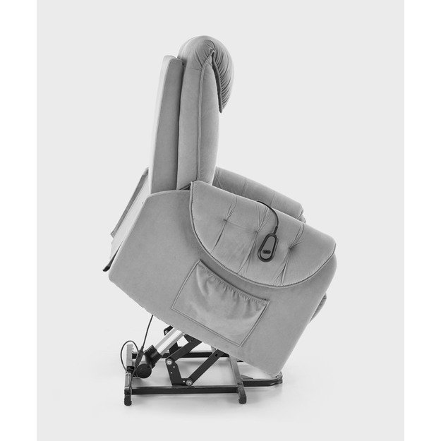 HORTON leisure chair, grey 9