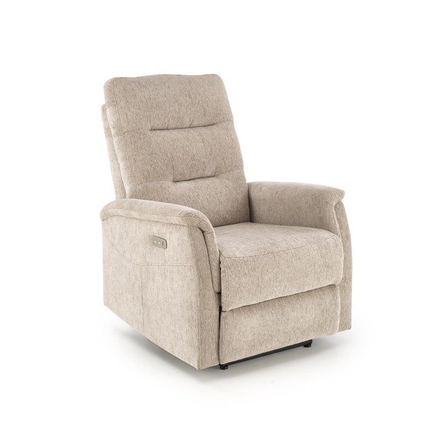 JAMAL recliner, color: beige