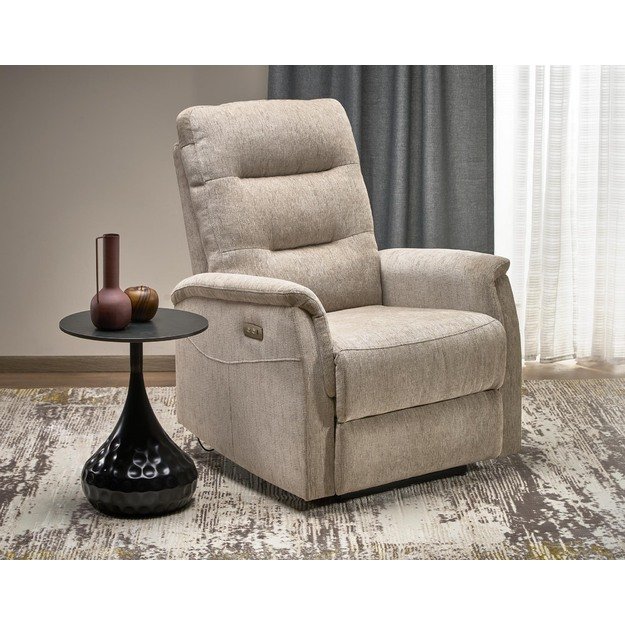 JAMAL recliner, color: beige 3