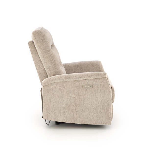 JAMAL recliner, color: beige 5