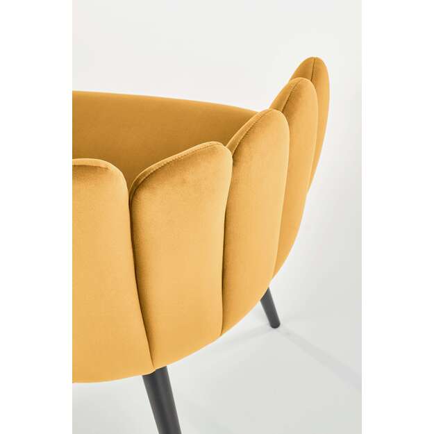 K410 chair, color: mustard 4