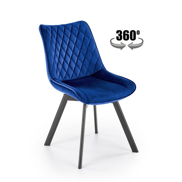 K520 chair, d.blue / black