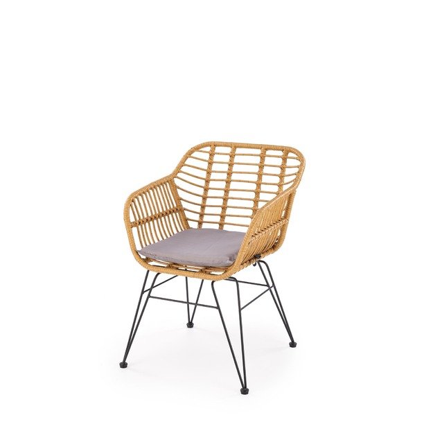 K541 chair, natural / grey