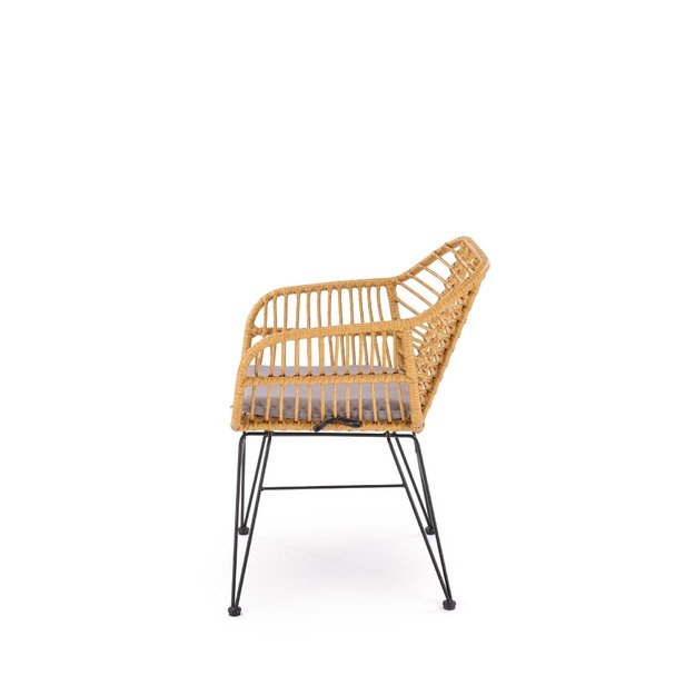 K541 chair, natural / grey 11