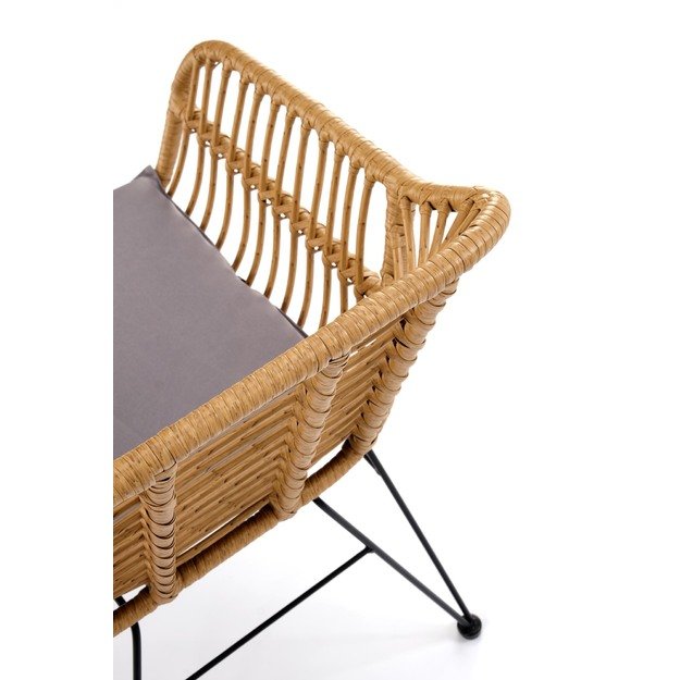 K541 chair, natural / grey 6