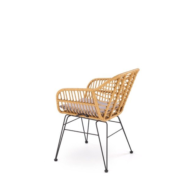 K541 chair, natural / grey 4