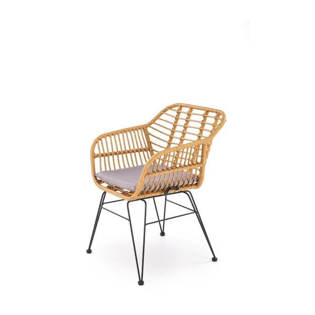 K541 chair, natural / grey 3