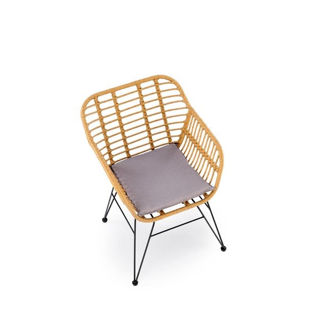 K541 chair, natural / grey 8