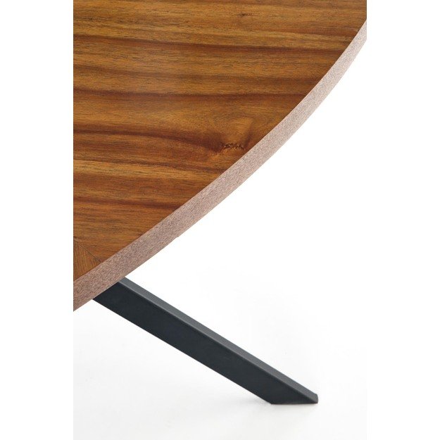 LOCARNO table, color: walnut / black 5