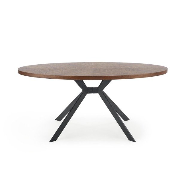 LOCARNO table, color: walnut / black 12