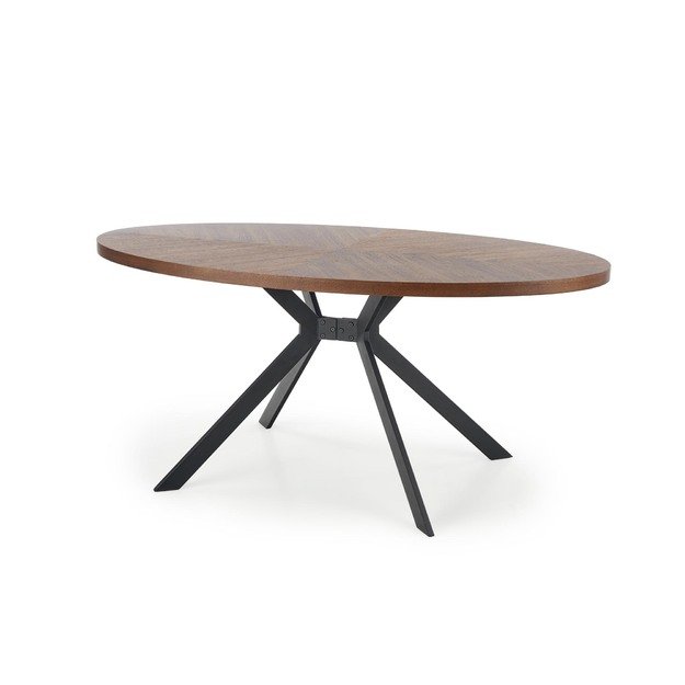LOCARNO table, color: walnut / black 11